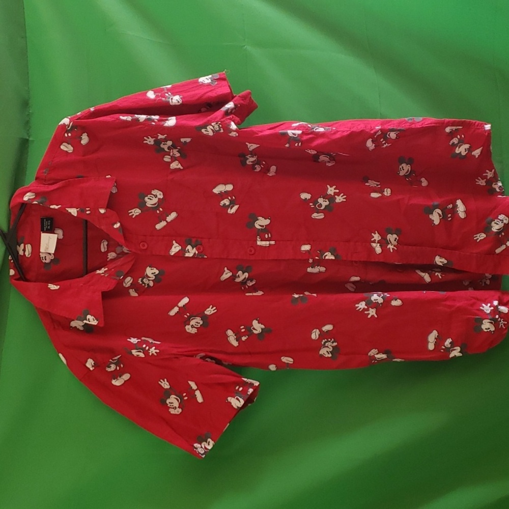 Mens Short Sleeve Button up shirt XL